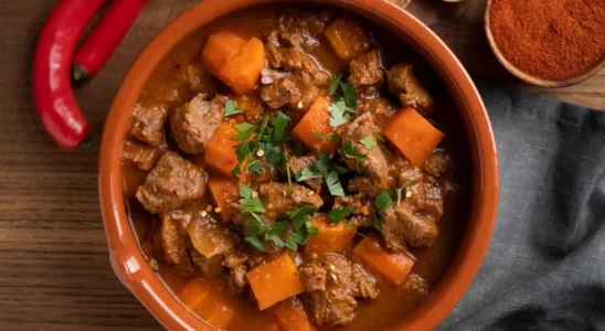 Receita de goulash, simples e delicioso