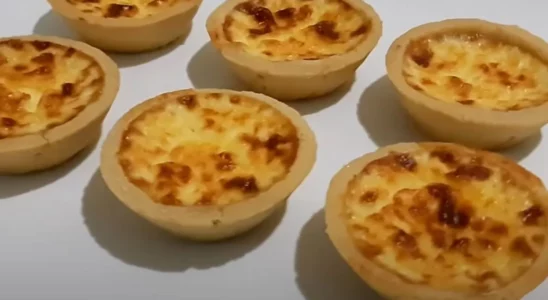 Empadinha de queijo muito simples de fazer