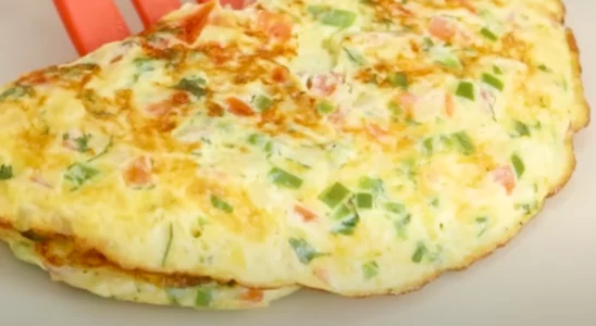 Receita de omelete para seu café da manhã