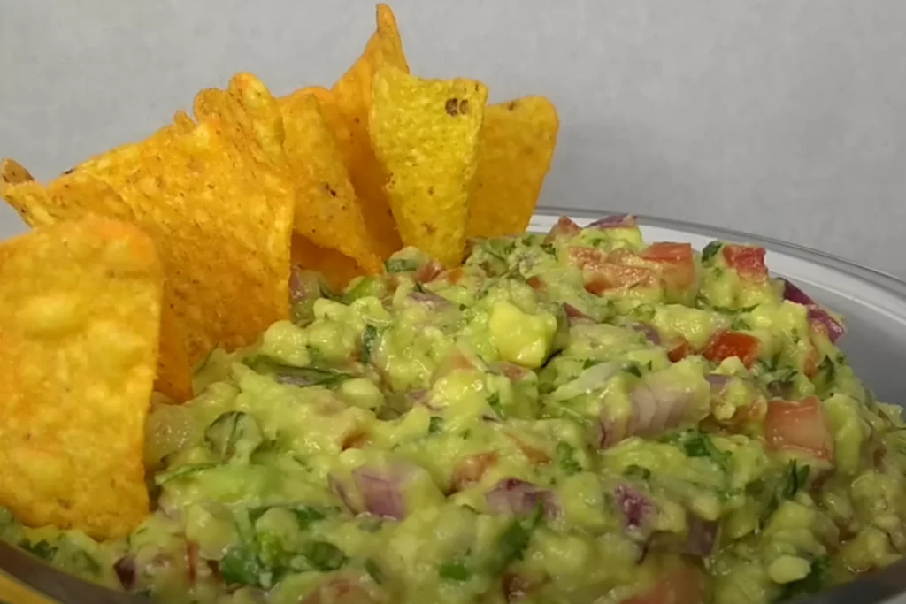 Guacamole muito simples e fácil