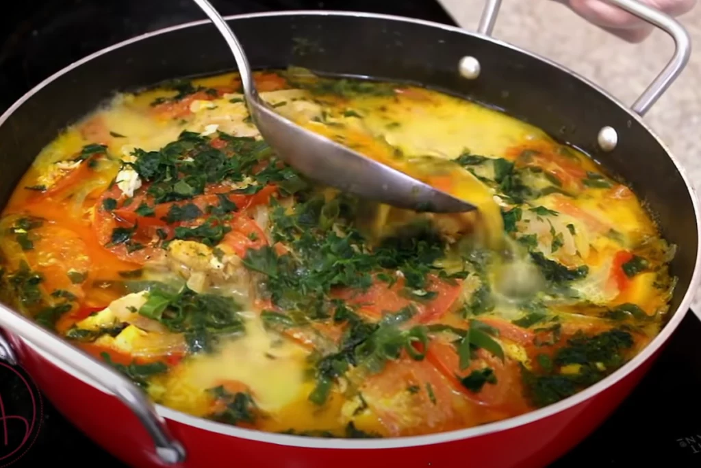 Moqueca de peixe simples e fácil