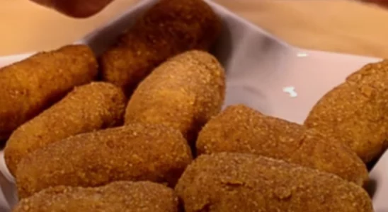 Croquete de presunto uma delícia saborosa