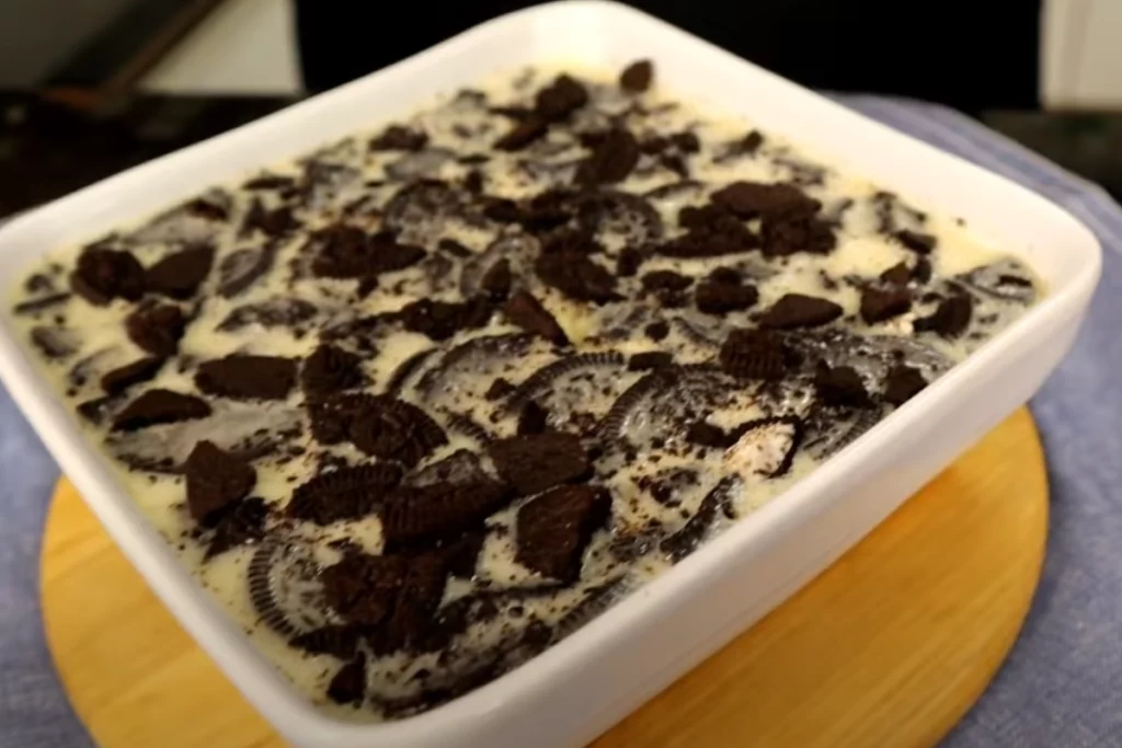 Mousse de oreo fácil