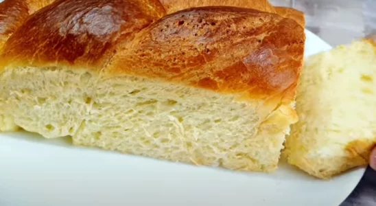 Pão brioche delicioso e macio