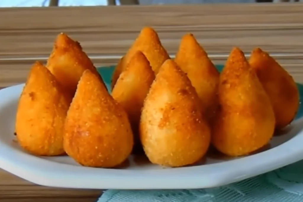 Coxinha de frango com catupiry