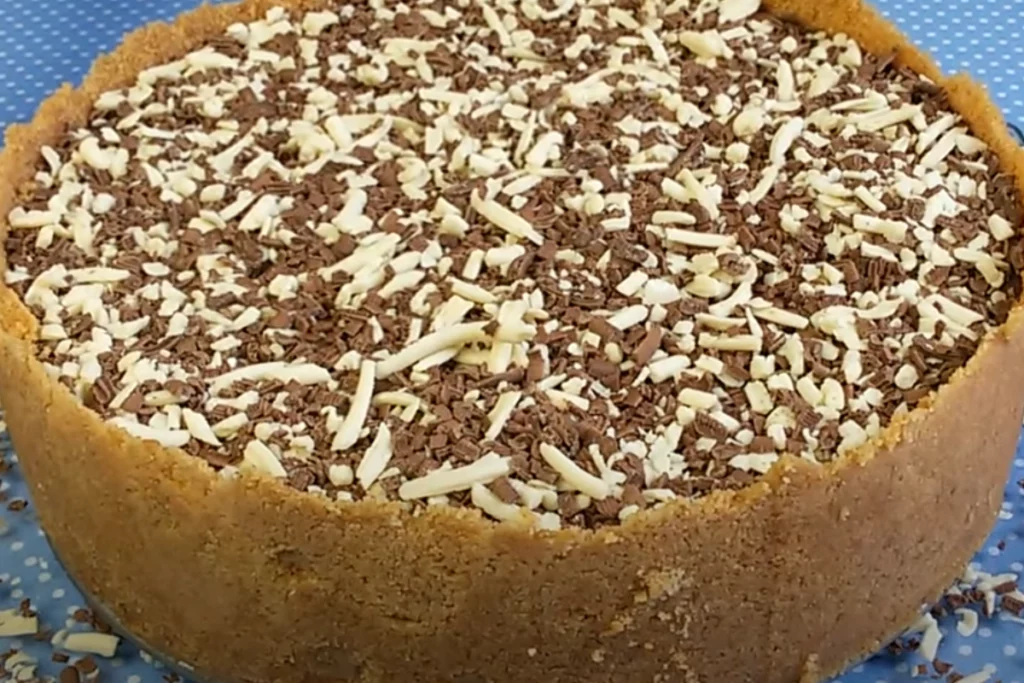 Torta de limão com chocolate