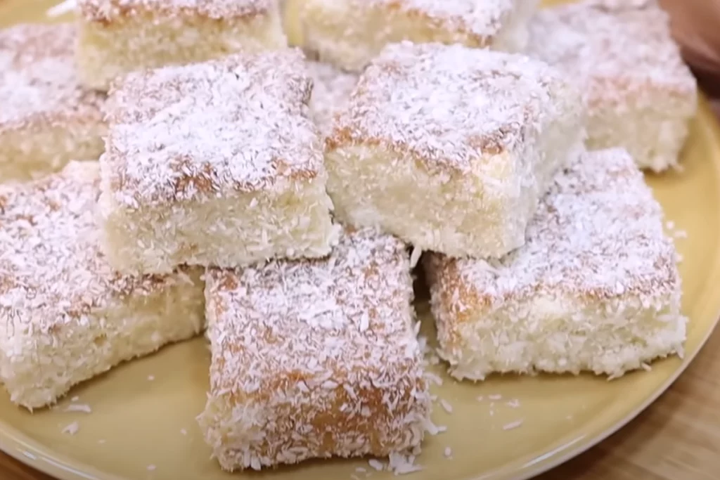 Bolo gelado de coco delicioso