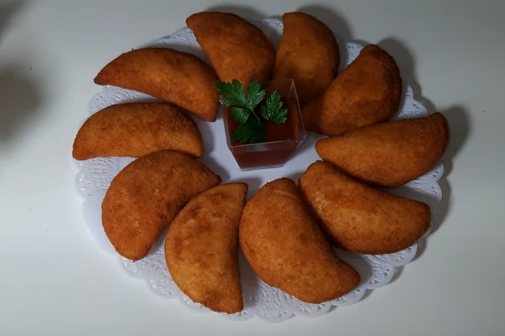 Risole de frango uma delícia