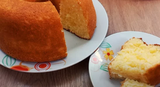 Bolo de coco com leite condensado sem farinha de trigo