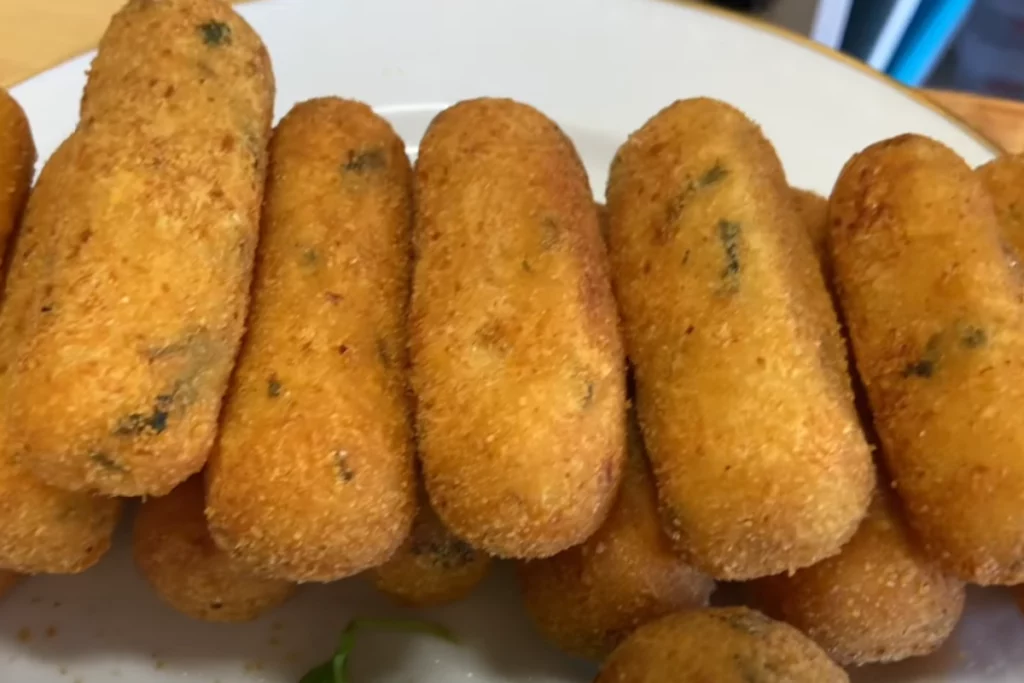 Croquete de bacalhau fácil