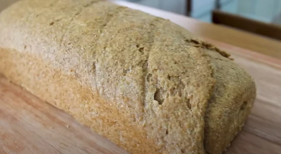 Pão caseiro integral receita saudável e deliciosa