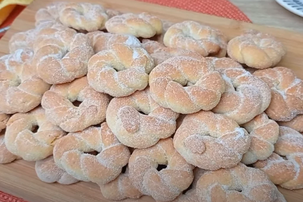 Rosquinha de queijo simples