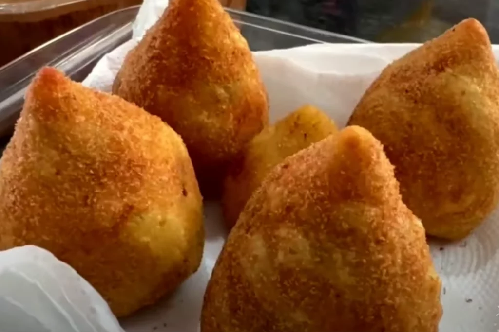 Coxinha de batata muito fácil