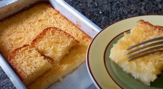 Bolo de mandioca fácil