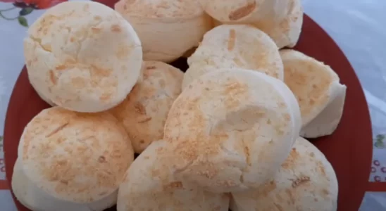 Pão de queijo de liquidificador