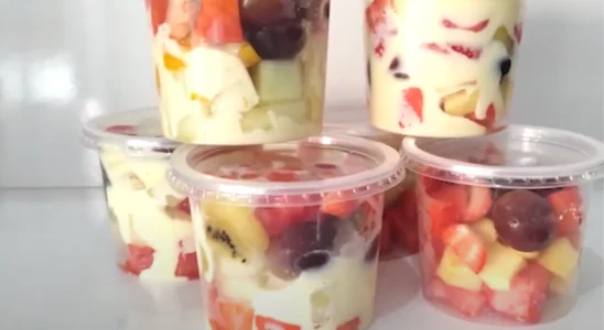 Salada de frutas gourmet