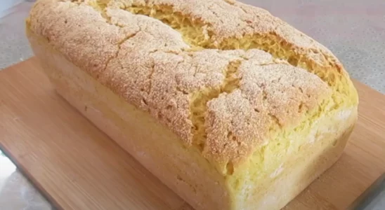 Pão de milho sem glúten e sem lactose