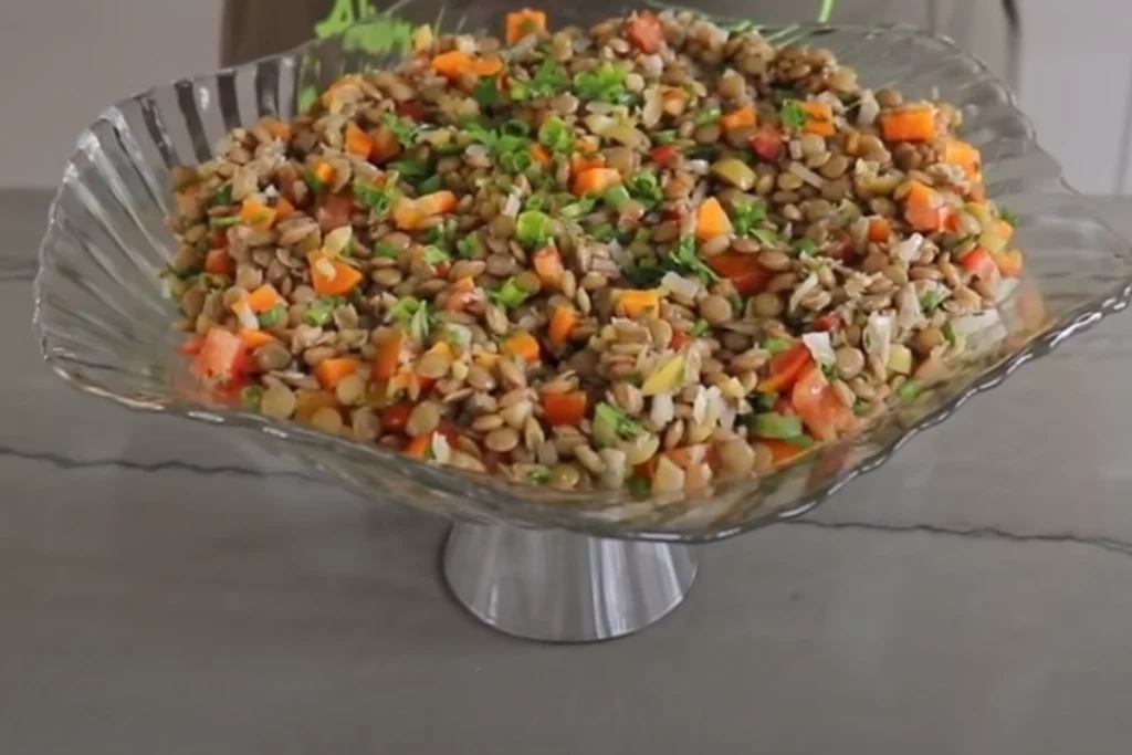 Salada de lentilha receita fácil, nutritiva e deliciosa