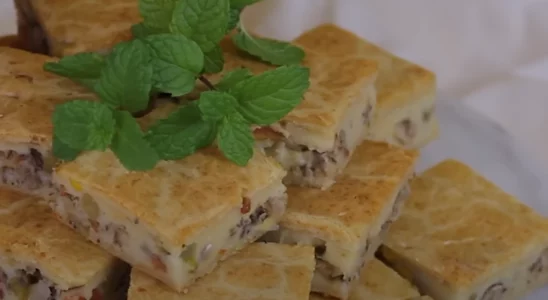 Torta de sardinha de liquidificador